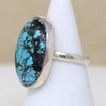 Mesmerizing Tibetan Turquoise & Sterling Silver Ring