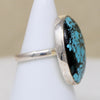 Mesmerizing Tibetan Turquoise & Sterling Silver Ring