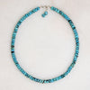 Dreamy Turquoise Bead & Sterling Artisan Necklace