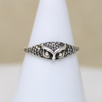 Whimsical Little Sterling Silver Owl Ring