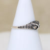 Whimsical Little Sterling Silver Owl Ring