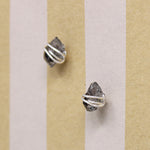 Herkimer "Diamond" & Sterling Wire Stud Earrings
