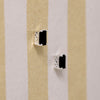 Black Onyx & Sterling Silver Artisan Stud Earrings