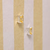 Crisp Emerald-Cut Citrine in Sterling Stud Earrings