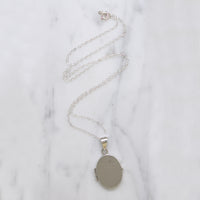 Simply Perfect Sterling Silver Oval Locket