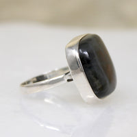 Gorgeous Labradorite in Sterling Silver Artisan Ring