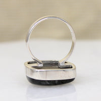 Gorgeous Labradorite in Sterling Silver Artisan Ring