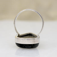 Labradorite Teardrop in Sterling Silver Artisan Ring