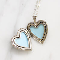 Sweet Sterling Silver Heart Locket