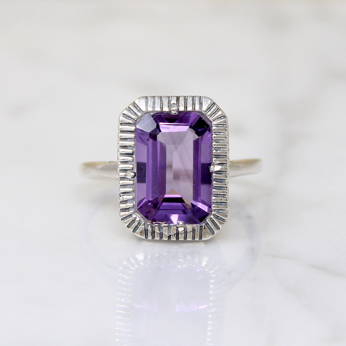 Lilac Amethyst in Sterling Silver Ring