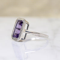 Lilac Amethyst in Sterling Silver Ring