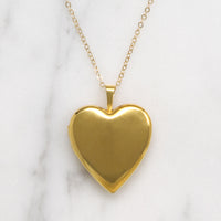 Glowing Heart Locket in Recycled Gold Fill