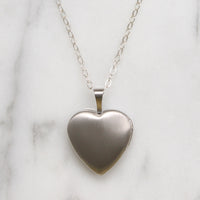 Sentimental Sterling Silver Heart Locket