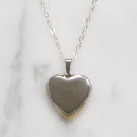 Sentimental Sterling Silver Heart Locket