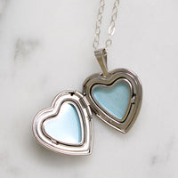 Sentimental Sterling Silver Heart Locket