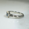 Shooting Star Old Mine Cut Sapphire Ring by 720