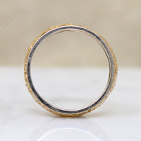 Lush Two-Tone Openwork Paisley Motif NOS Band