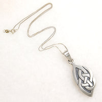 Jaunty Mexico Sterling Knot Work Pendant