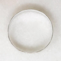 Wide Gold & Silver Engraved Anthurium Flower Bangle