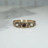 Sweet Victorian Garnet Band