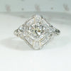 Superb Edwardian Dome Ring with 1.20ct Center Diamond