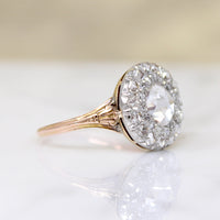 Extraordinary Antique Rose Cut Diamond Ring