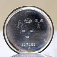 Sterling Silver Art Deco Unicorn Pocket Watch