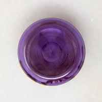 Art Nouveau Bohemian Glass Patch Box with Crocus