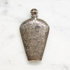 Exquisite Edwardian Engraved Silver Perfume Flacon