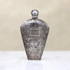 Exquisite Edwardian Engraved Silver Perfume Flacon