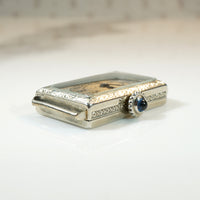 Ornate Ladies' Gruen Watch with Deco Details in White Gold