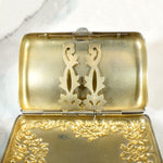 Charming Repoussé Sterling Cigarette Case