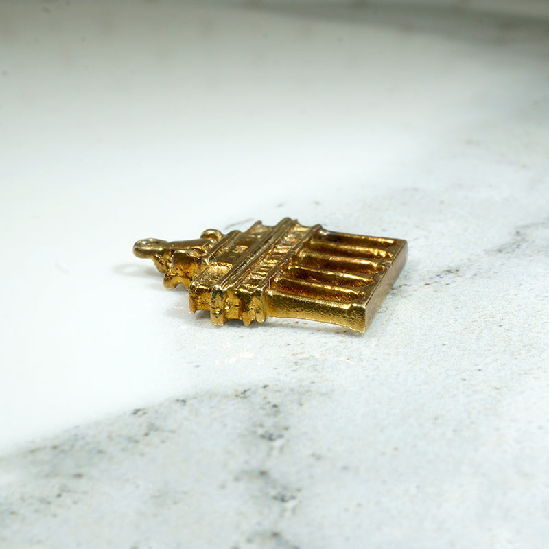 Brandenburg Gate 14k Gold Vintage Charm