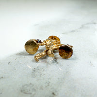 Highly Detailed 14k Gold Peasant Charm