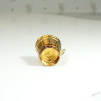 Wee Water Dipper Charm in 14k Gold