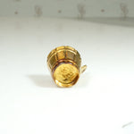 Wee Water Dipper Charm in 14k Gold