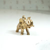Petite 9k Gold Elephant Lucky Charm