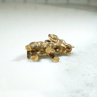 Petite 9k Gold Elephant Lucky Charm