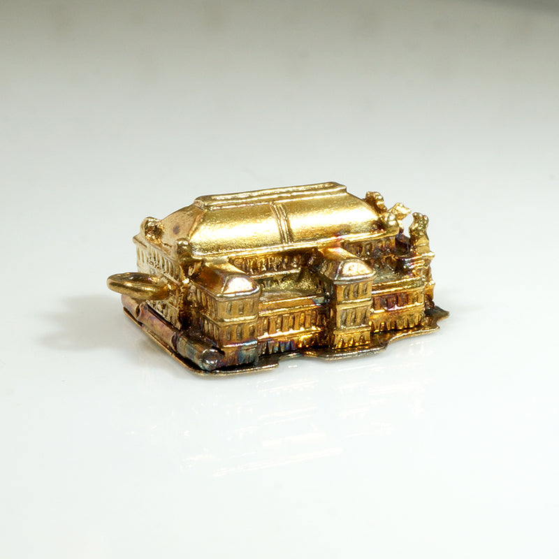 Palace of Versailles Charm in 18k Gold & Enamel