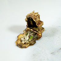 Palace of Versailles Charm in 18k Gold & Enamel