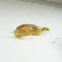 Teeny Emu Charm in Luxe 18k Gold