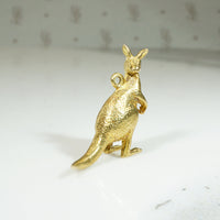 Lively 18ct Gold Kangaroo Charm