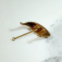 Viking Longship Charm with Double Dragonheads