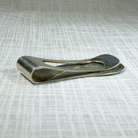 Mid Century Sterling Money Clip with 50 Sen Piece