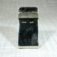 Handmade Sterling Money Clip with Coral & Turquoise