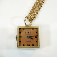 Clinton Watch Co. Retro Watch Pendant 