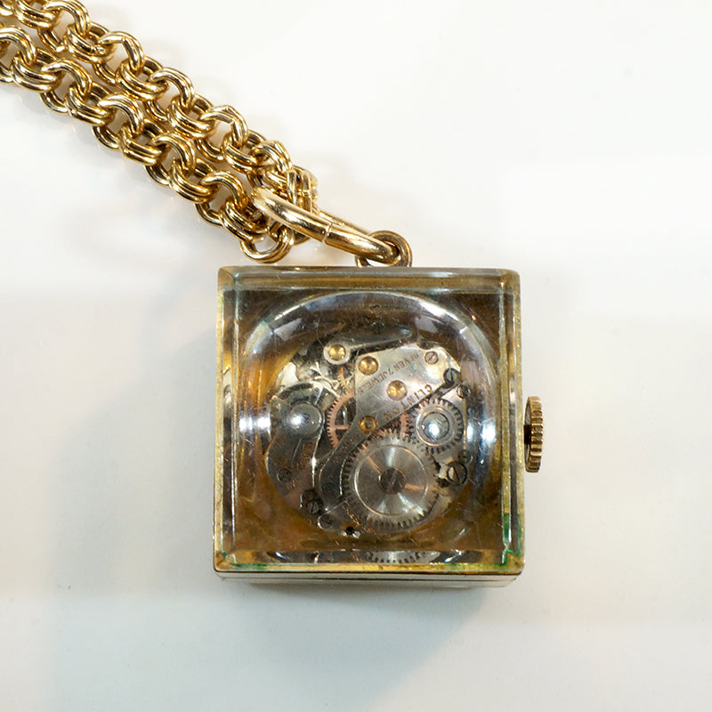 Clinton Watch Co. Retro Watch Pendant 
