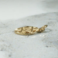 Lightweight Star of David Charm in 14k Gold