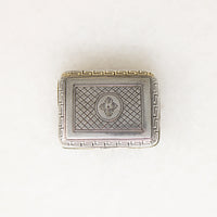Exquisite Georgian Sterling Silver Vinaigrette 