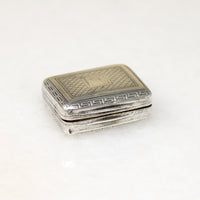 Exquisite Georgian Sterling Silver Vinaigrette 